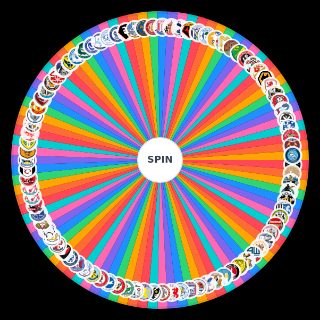 Random England teams logos Wheel