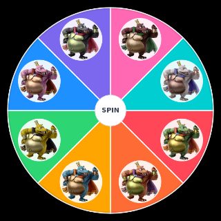 Pick a Random SSBU King K. Rool alts/colors