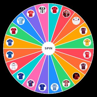 Random Premier League 24/25 Kits Wheel