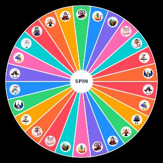 Touhou Stage 6 Boss Themes Wheel