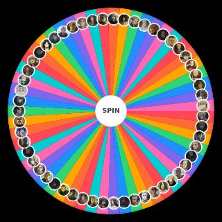 Random ATTACK ON TITAN S4 EP7 CHARACTERS Wheel