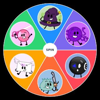Random Super Powered Object Show Wheel