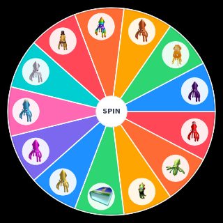 Spin the Wheel: roblox tentacle series