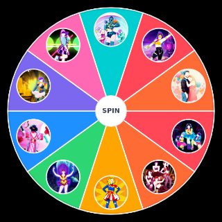 Just Dance Ariana Grande Songs Wheel
