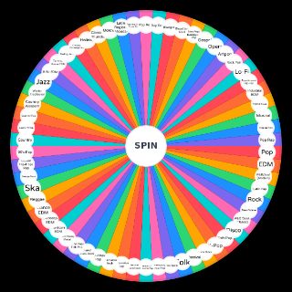 Spin the Wheel: Music Genres (Semi Specific)