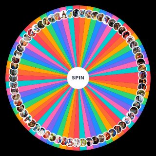 Random CASAIS DA CULTURA POP Wheel