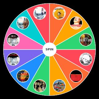 Radiohead album cover Wheel