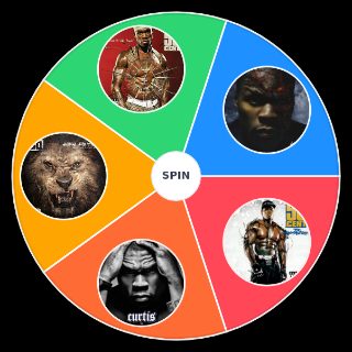 50 Cent Albums Random Picker