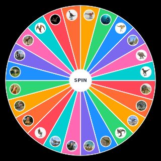 Spin the Wheel: Dinossauros Mais Terríveis