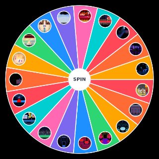 Random Deltarune Main Areas Wheel