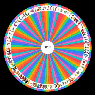 Random junk food Wheel