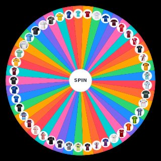 Random Premier League Kits 20/21 Wheel