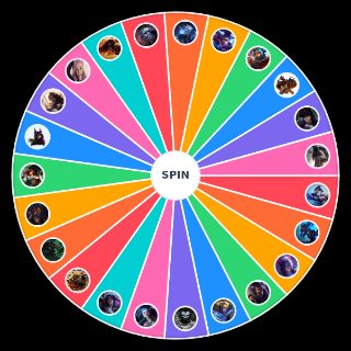 Random ADC LoL Wheel