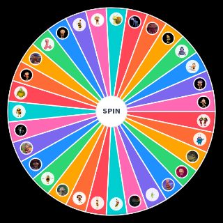 Spin the Wheel: Maya The Bee Characters