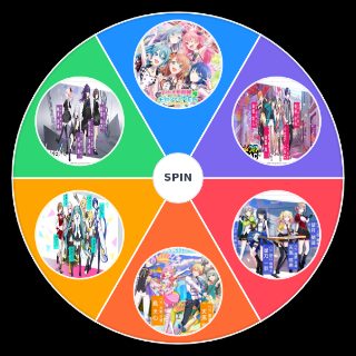 Random Project Sekai main units Wheel