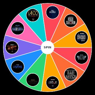 Random Star wars Future Project Hype Level Wheel