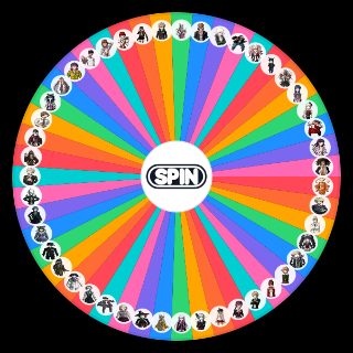 Danganronpa characters Wheel