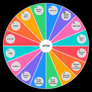 Spin the Wheel: Eurovision Song Contest: The Story of Fire Saga Songs
