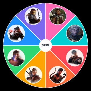 BG3 companions Random Picker