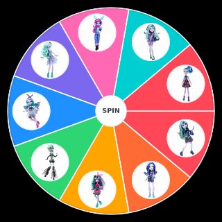 Spin the Wheel: Monster High Twyla Doll