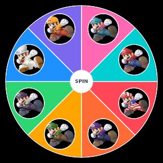 Pick a Random Smash Mario alt