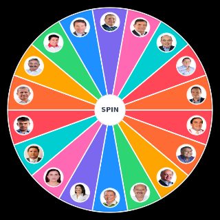 Candidatos a la presidencia del Perú Random Generator