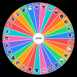Random Deltarune / Undertale Characters Wheel