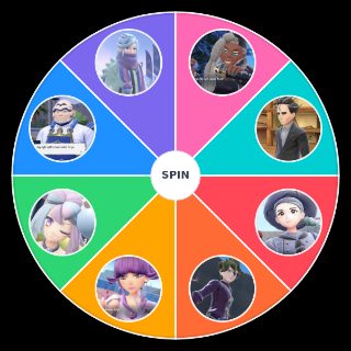 Pokemon Scarlet & Violet Gym Leaders Random Picker