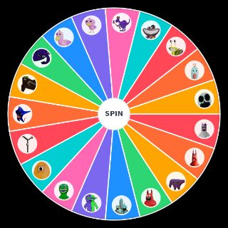Spin the Wheel: garten of banban (game 1 2 3)