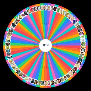 Rick and Morty Characters Wheel