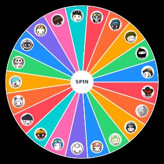 Random Milkchoco Heroes Wheel