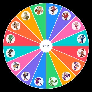 Sonic Riders Characters Random Generator