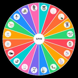 Random Galarian Forms/Evolutions Wheel