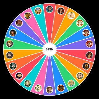 Spin the Wheel: Total Drama Heroes Vs Villains