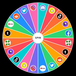 Political Compass with Social Media Random Picker