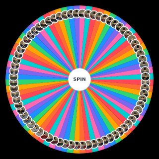 Random (Guts & Blackpowder regiments ) Wheel
