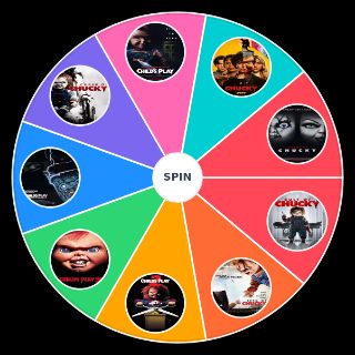 Random Child’s Play/Chucky Movies & Show Wheel