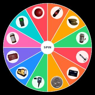 SCP Secret Laboratory Items Wheel