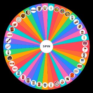 Iranian Snacks Wheel