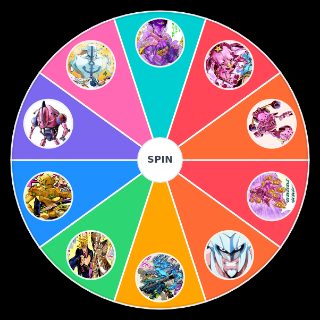 Choose a Random JoJo main JoJo stands