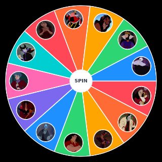 Random The Disney villains Picker