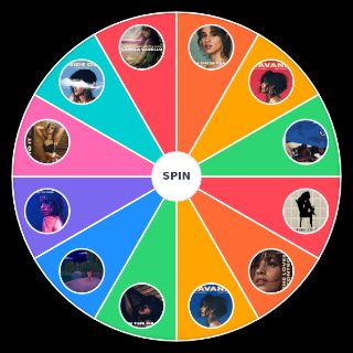 Random Camila (Album) Wheel