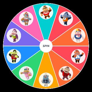 Choose a Random Animal Crossing villagers: gorilla