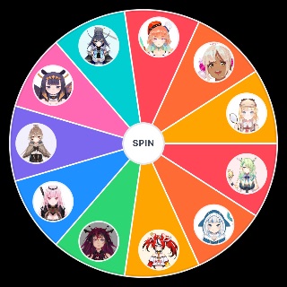 Random Hololive English Wheel