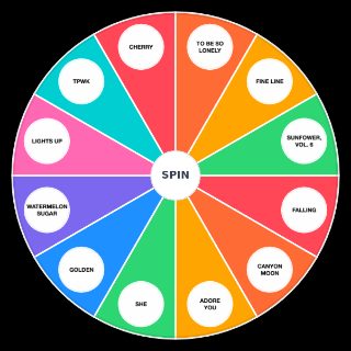 Random harry styles fine line songs Picker