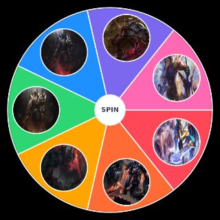 Random AATROX SKINS Wheel