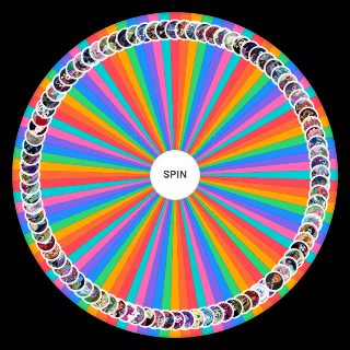 Spin the Wheel: Monster High Characters (ALL G1/G2)