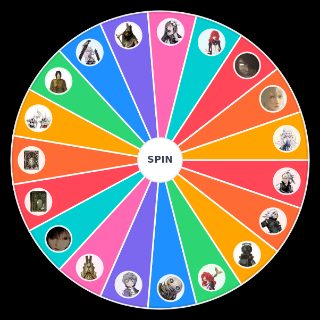 Random Nier Replicant Character Wheel