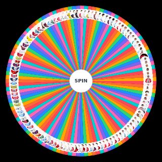 Random Lista Selección Española EURO Wheel