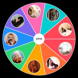 Random Sabrina Carpenter Albums Wheel